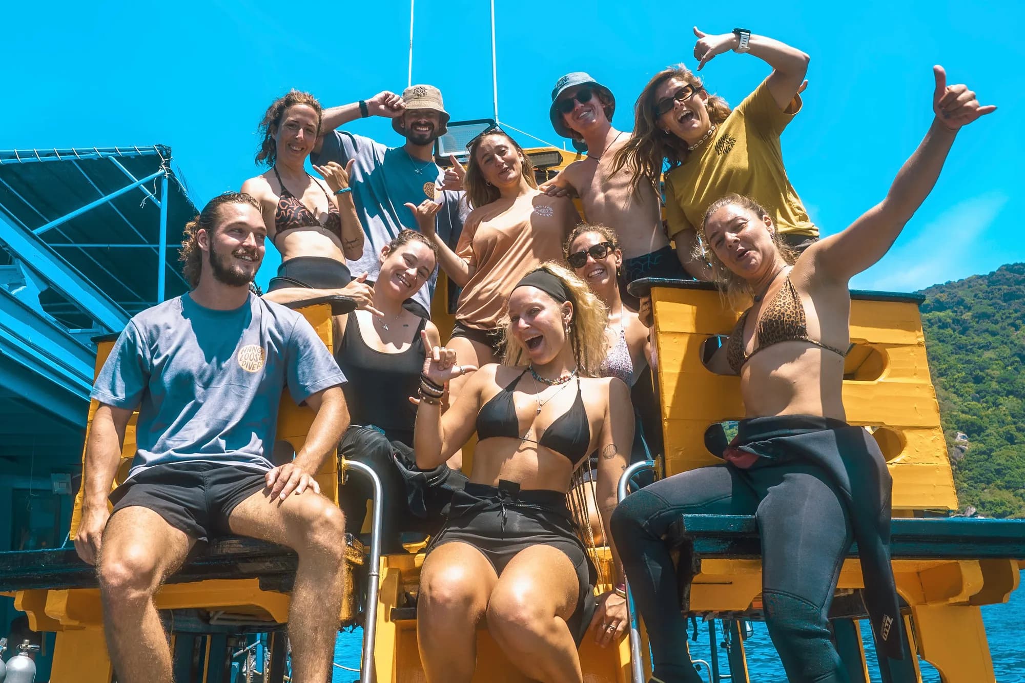 Good vibes at Hang Loose Divers