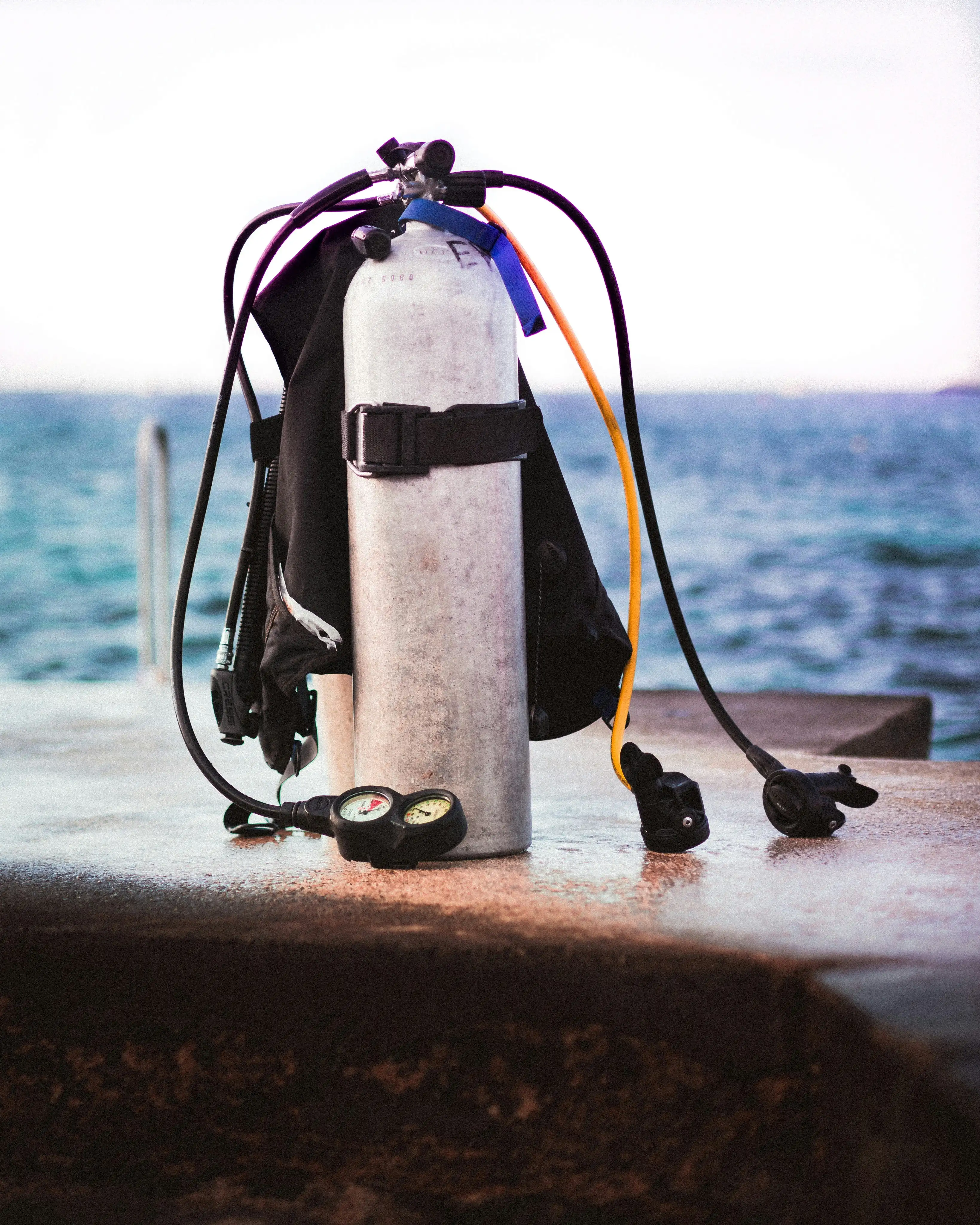 Dive center atmosphere